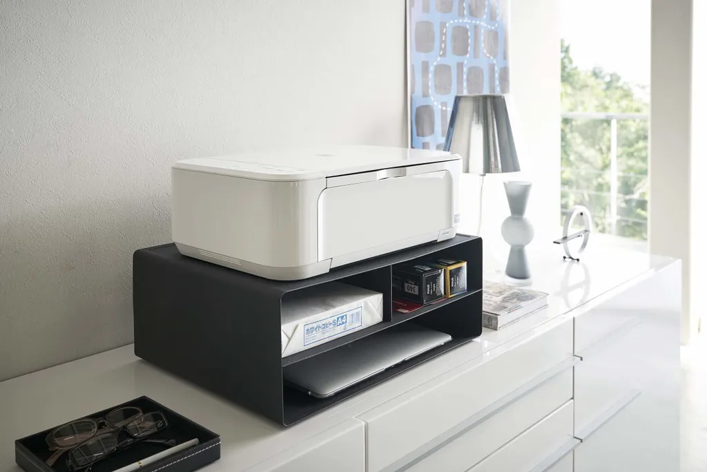 Station d'impression compacte Yamazaki pour optimiser votre bureau - 11