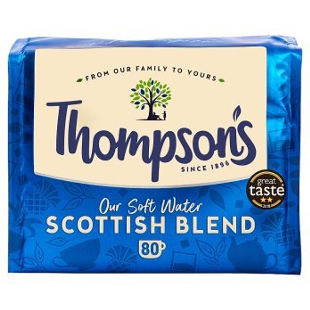 Thompson's - Scottish Blend, 80 Tea Bags, 250g