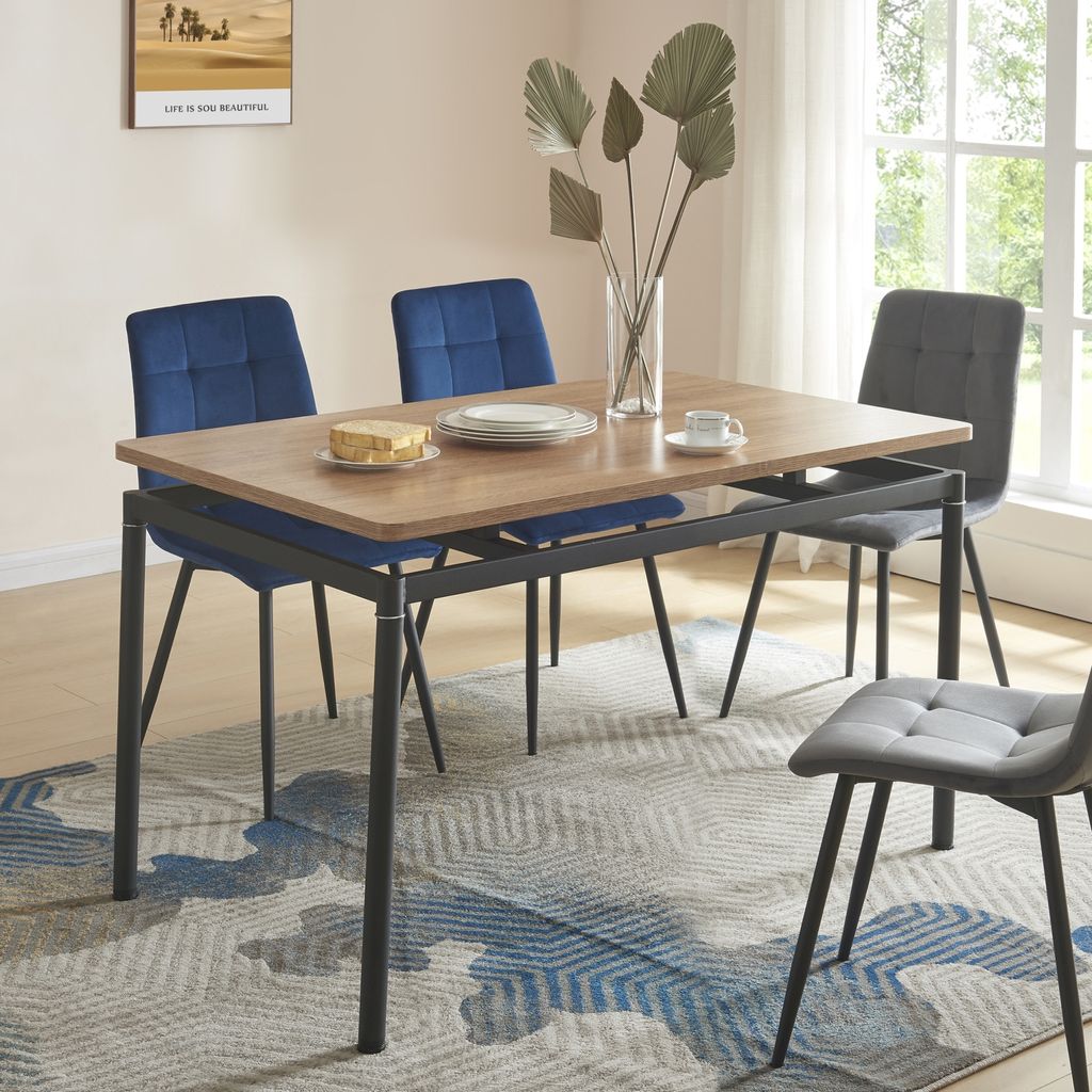 Jedálenský stôl 'Hemnes' pre 4 osoby 120 x 70 cm oceľové Obrázok produktu 