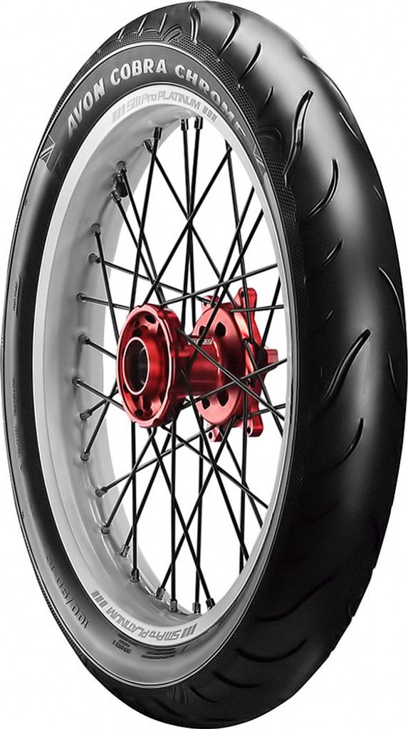Avon Cobra Chrome 100/90 - 19 M/C Tl 57V Bsw Front Produktbild 