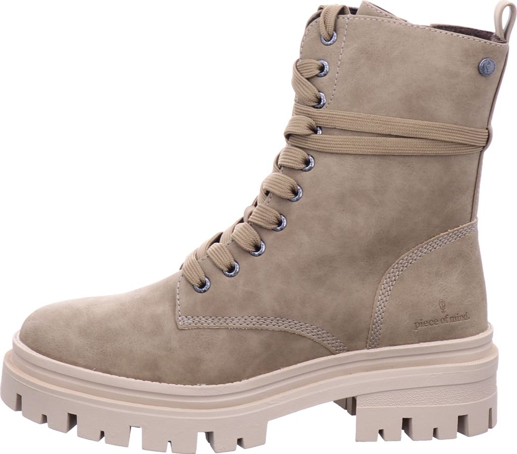 Idana Schnürstiefeletten Damen 31363635343034 Beige 38 EU