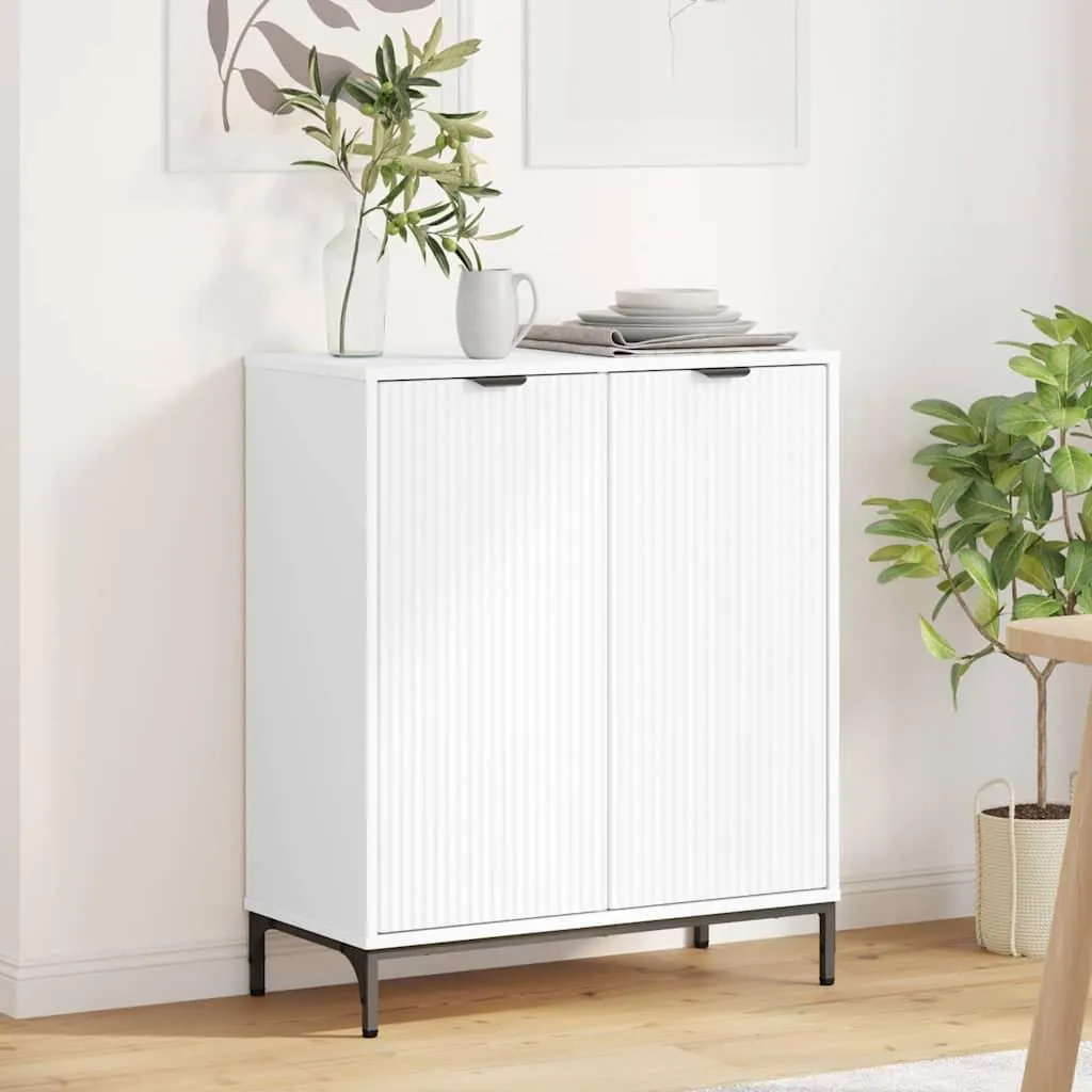 Acquista Credenza Bianca vidaXL 69,5cm - Mobile Buffet Stile Moderno