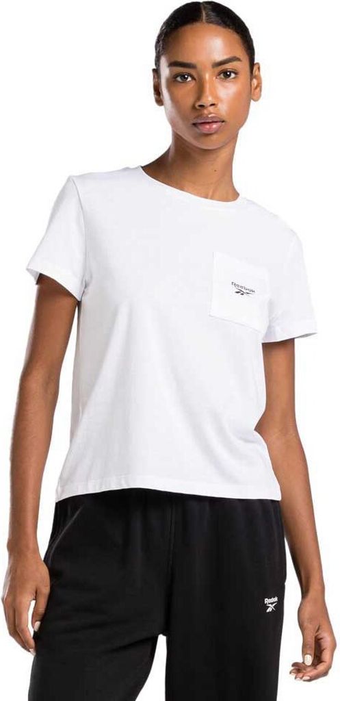 Reebok 100037560 Kurzarm-t-shirt Weiß XL Frau Weiß XL