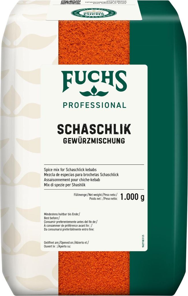 Fuchs Professional Schaschlik Gewürzmischung authentisch Produktbild 