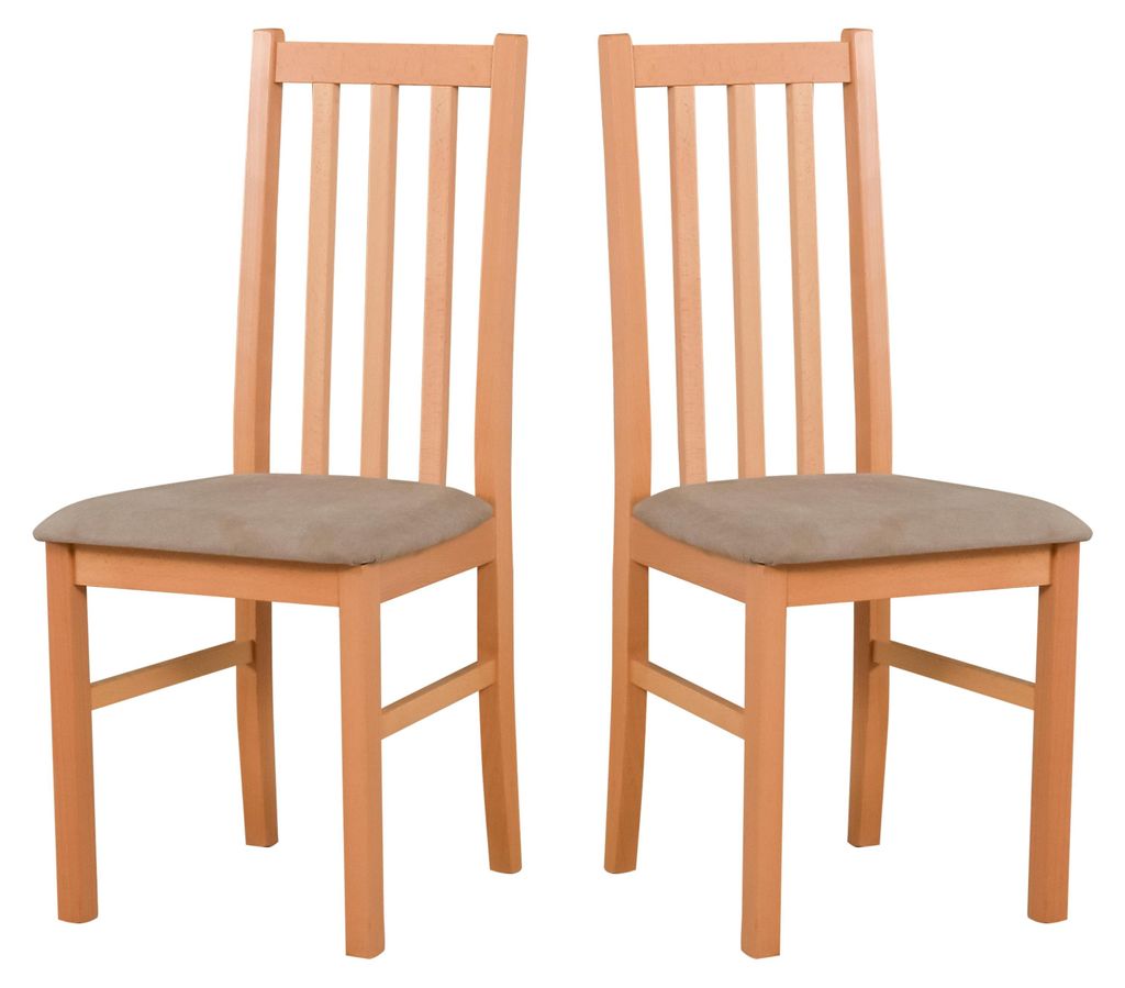 ESSZIMMERSTUHL - Lot de 2 chaises Bos 10, couleur bois Image du produit 