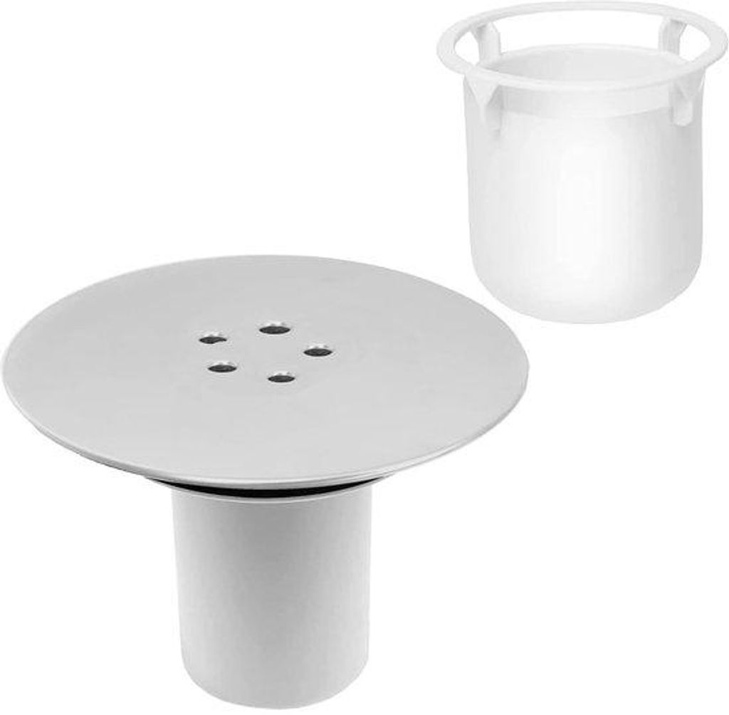 Duschkopf-Abflussdeckel, 90 mm/115 mm Duschkopf-Abflussdeckel, Abflussgitter für Viega Tempoplex, Duschkopf-Abflussgitter, Duschkopf-Abflussfänger