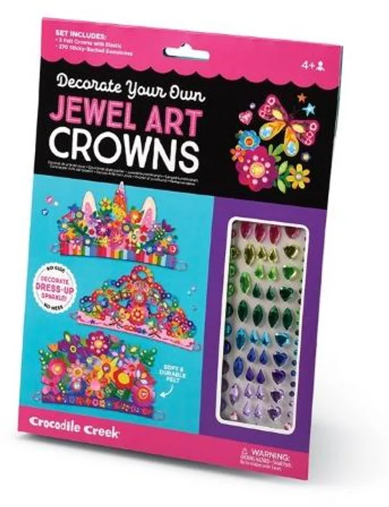 Kit créatif enfant mosaïque : couronne licorne et fleurs en papier