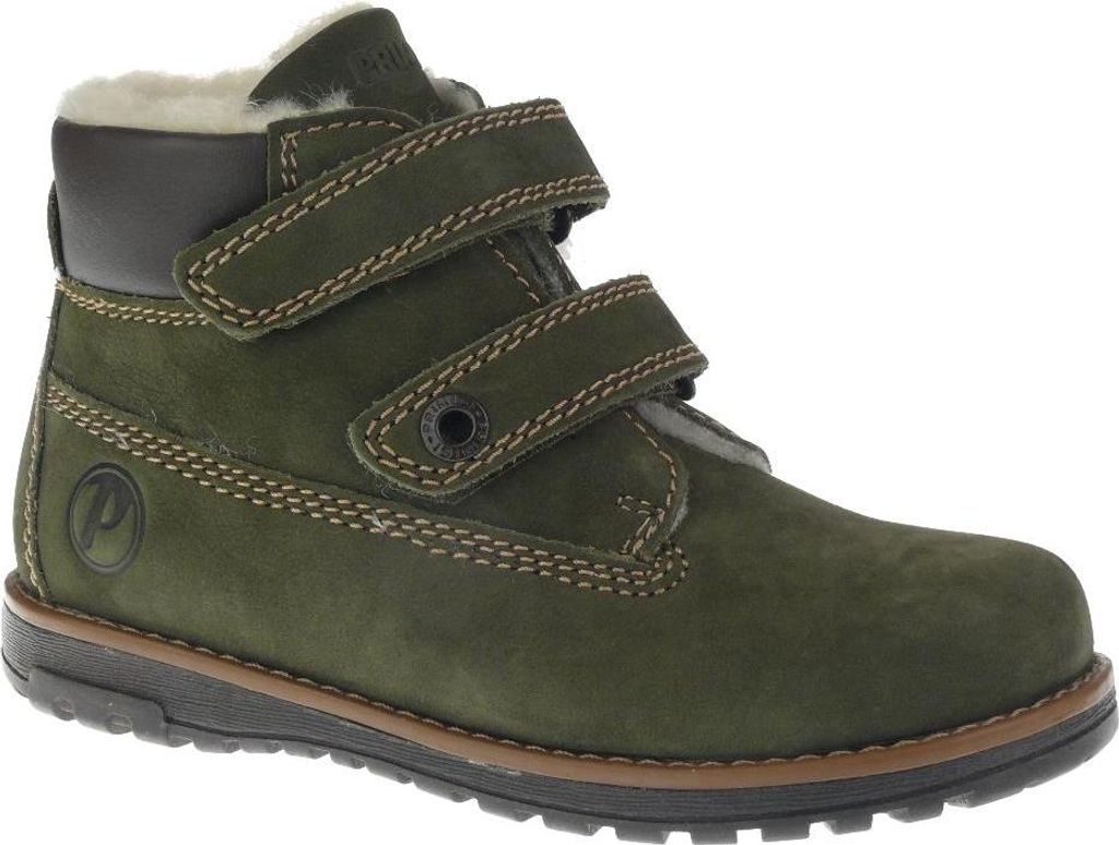 Primigi Play Casual Leder Stiefel grün EUR 33 Produktbild 