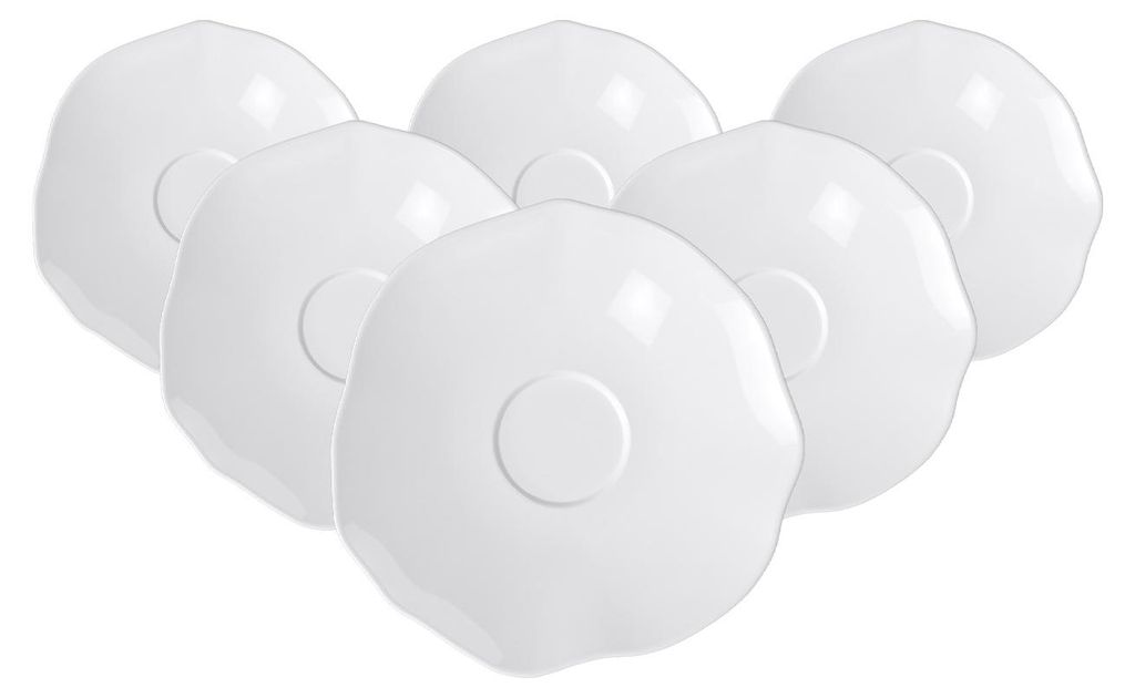 Villeroy & Boch Pura Kaffeeuntertasse ø 15,6 cm 6er Set