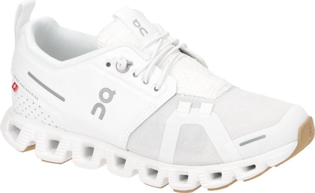 ON CLOUD 5 TERRY Damenschuhe - Sportschuhe weiß Freizeit NEU