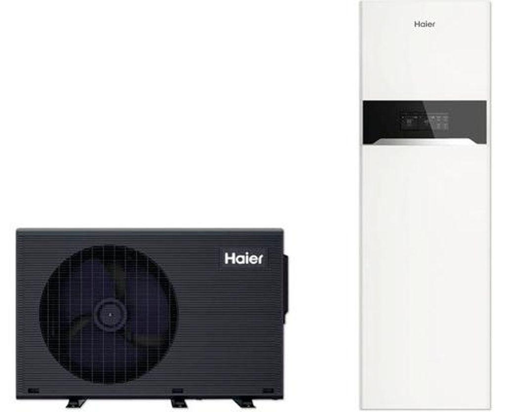 Wärmepumpe Haier Komplettset Luft/Wasser HPM14-TND2-H + HPM14(16)-TND2-WW1