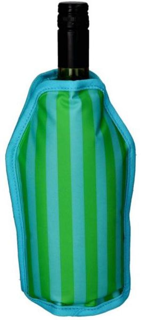 Froid, manchette réfrigérante, bandes, vert/turquoise Image du produit 