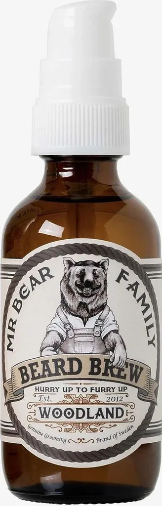 Beard Brew Woodland Huile de Barbe Artisanale aux Extraits de Plantes