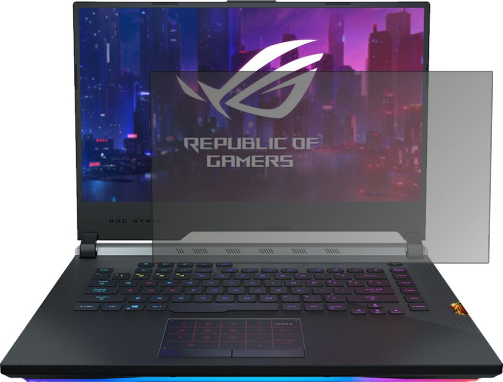 Blickschutzfolie für Asus ROG Strix Scar III G531GW-AZ150T matt Schutzfolie Folie Display Schutz dipos
