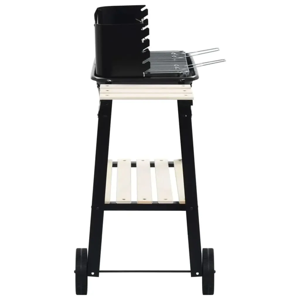 Barbecue charbon ProGarden 86,5 cm : Grillades Faciles et sans Effort
