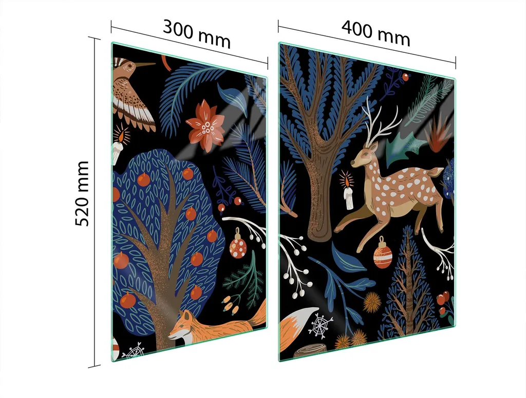 Protezione Vetro 70x52 per Animali Domestici | Copripiano Elegante - 2