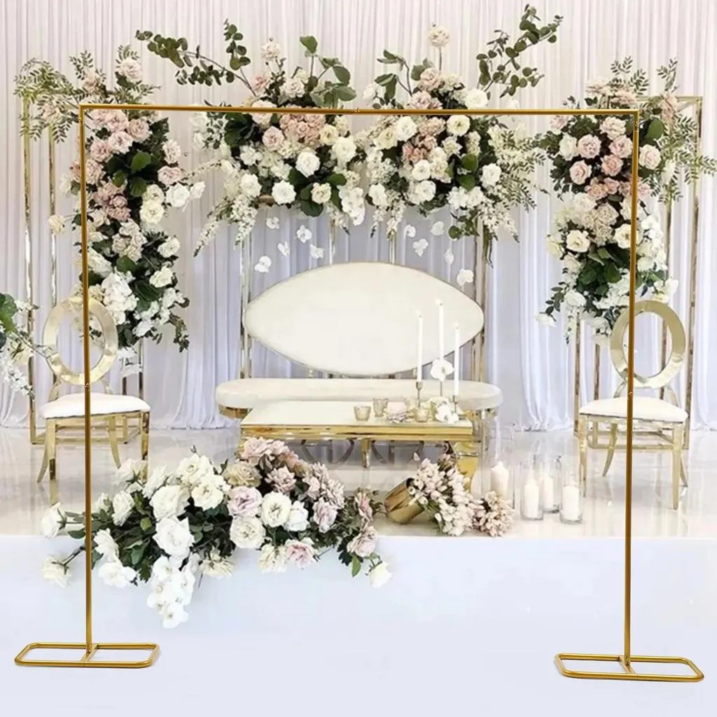 Support de fleurs et ballons pour arche de mariage - Fer Blanc 4,2kg