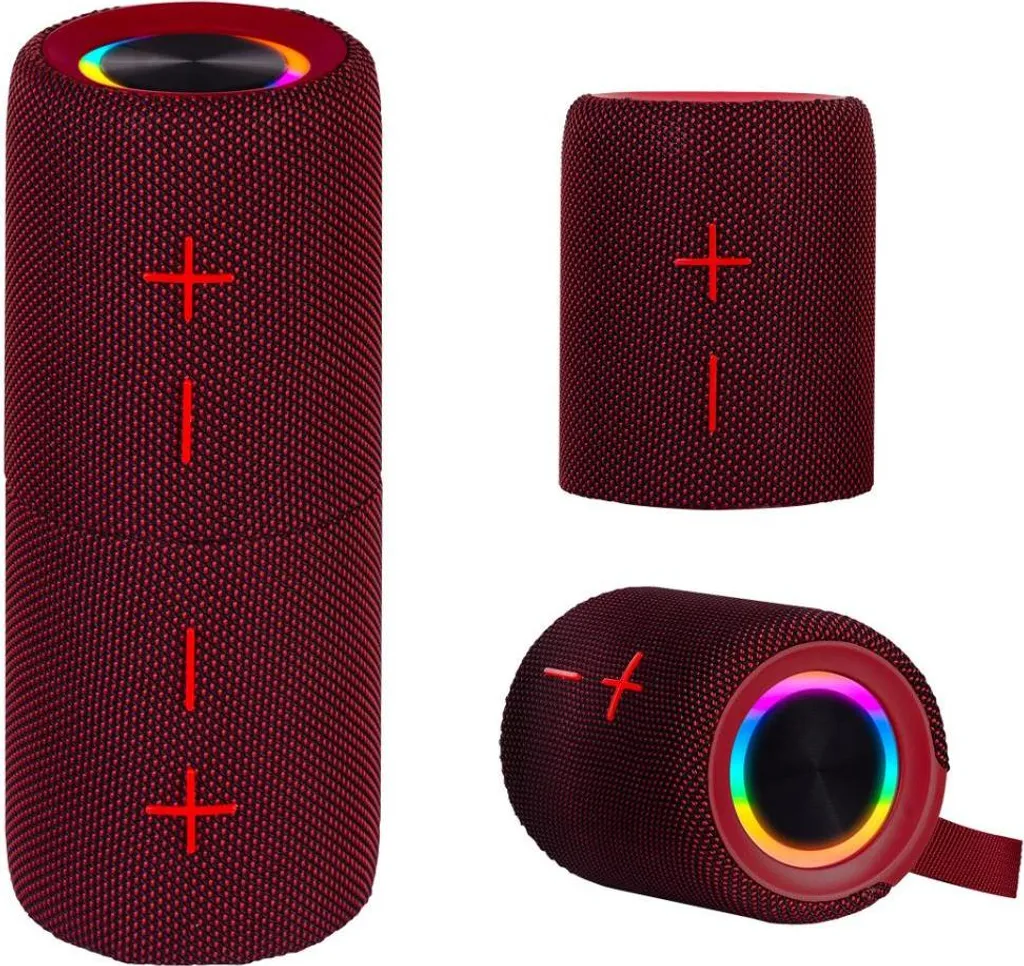 Speaker Esterno Trevi XR 8A44 DOUBLE Rosso 20W Impermeabile IPX5