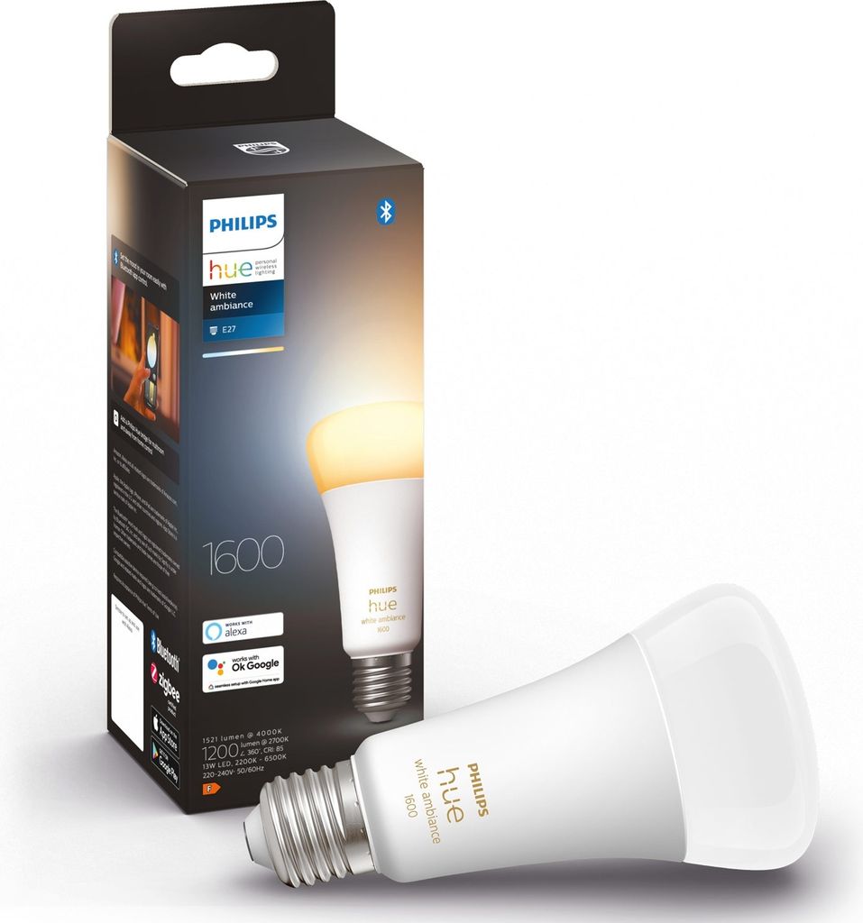Hue White Ambiance E27 1600lm 1-pack Image du produit 