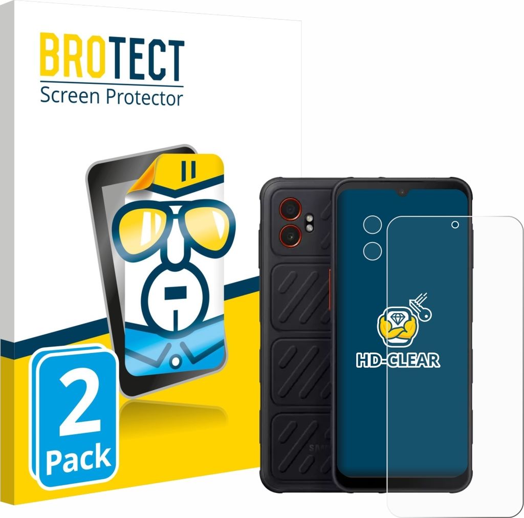 2x Für Samsung Galaxy XCover 7 Pro (Display+Kamera) Produktbild 