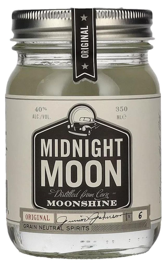 Midnight Moon Moonshine ORIGINAL Getreidebrand 40% Vol. 0,35l