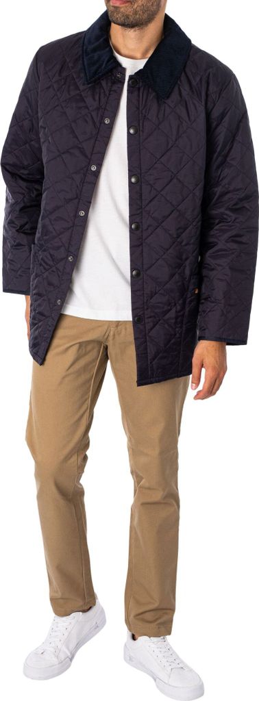 Barbour Steppjacke Liddesdale, Blau S Produktbild 9