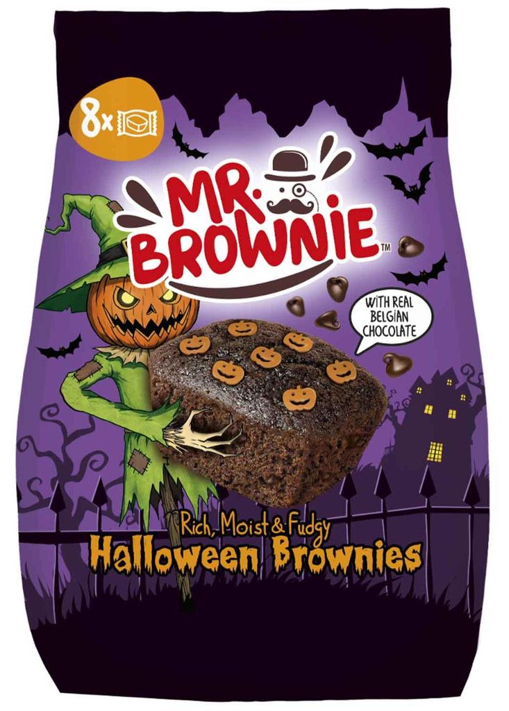Mr. Brownie Halloween Brownies 200g Produktbild 