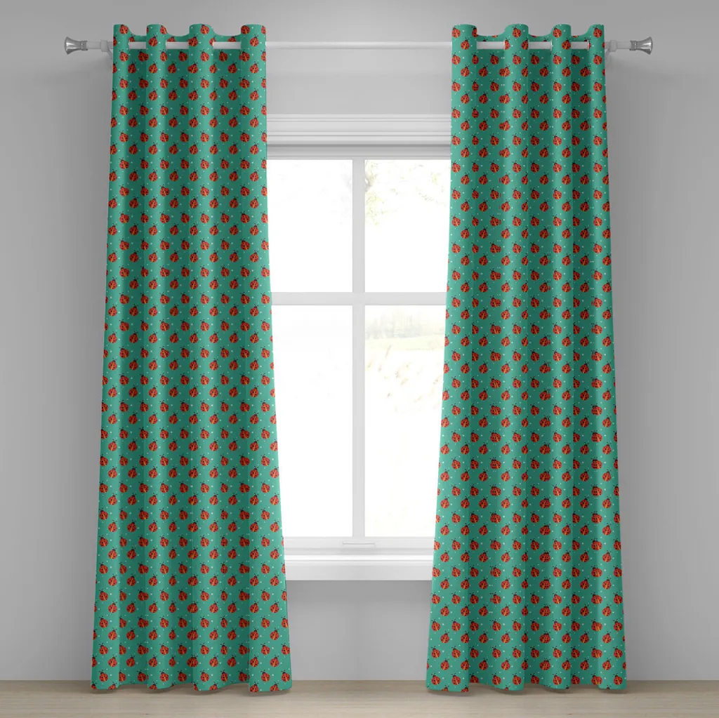 Tende Cameretta Coccinelle ABAKUHAUS 280x245 | Lavabili e Sicure