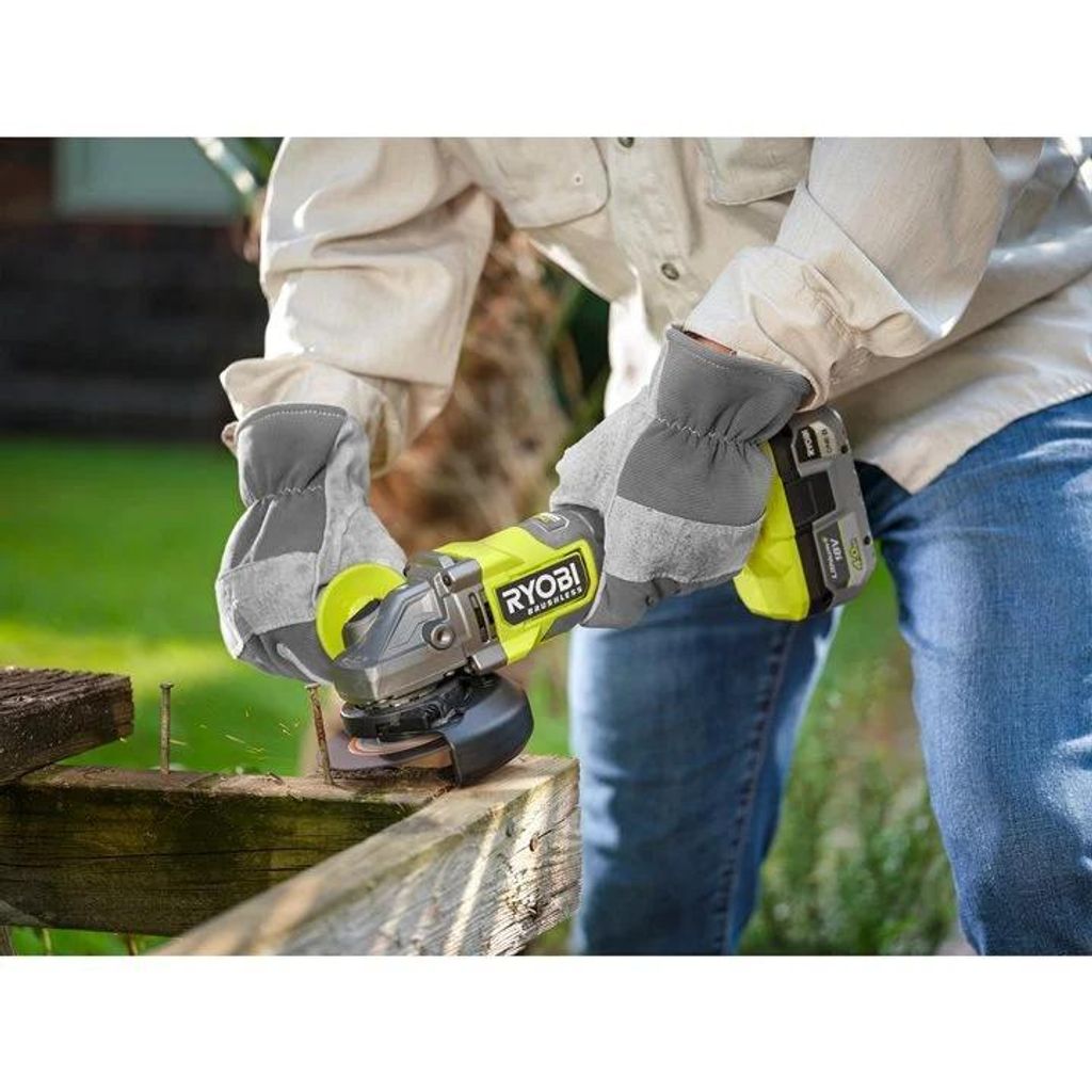 Ryobi RAG18BL-0 Winkelschleifer, 125 mm Akku, 18 V, nur Produktbild 8