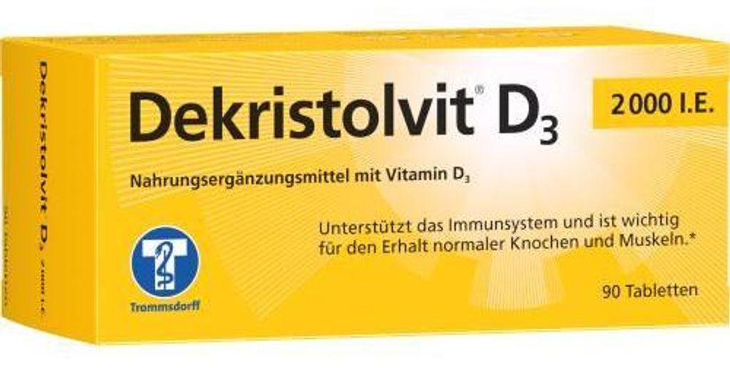 Decristolvit D3 2000 I.E. tablety 90 ks Obrázok produktu 
