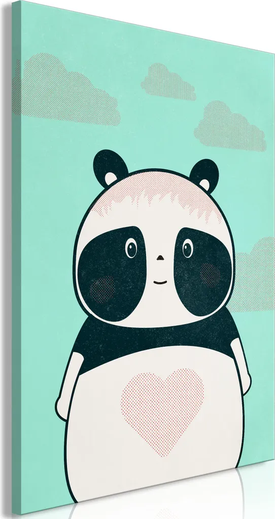 Analisi Tecnica Quadro Panda 40x60 g-A-0296-b-a | Stampa su Tela Verticale