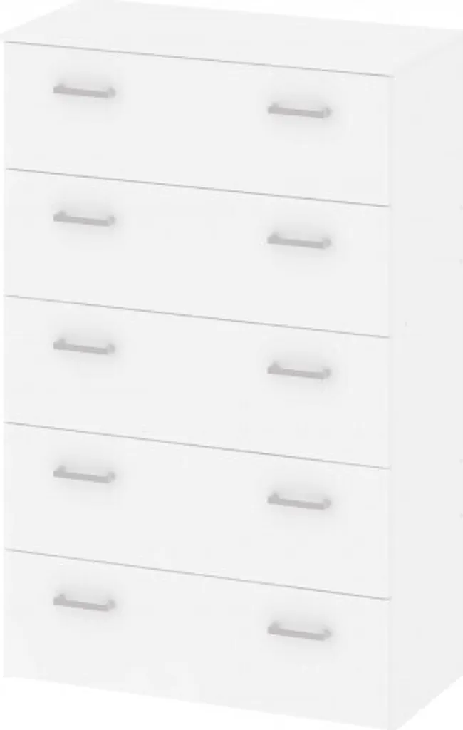 Commode SPACE Buffet Sideboard Blanc Mat pour Salon et Chambre Moderne - 14