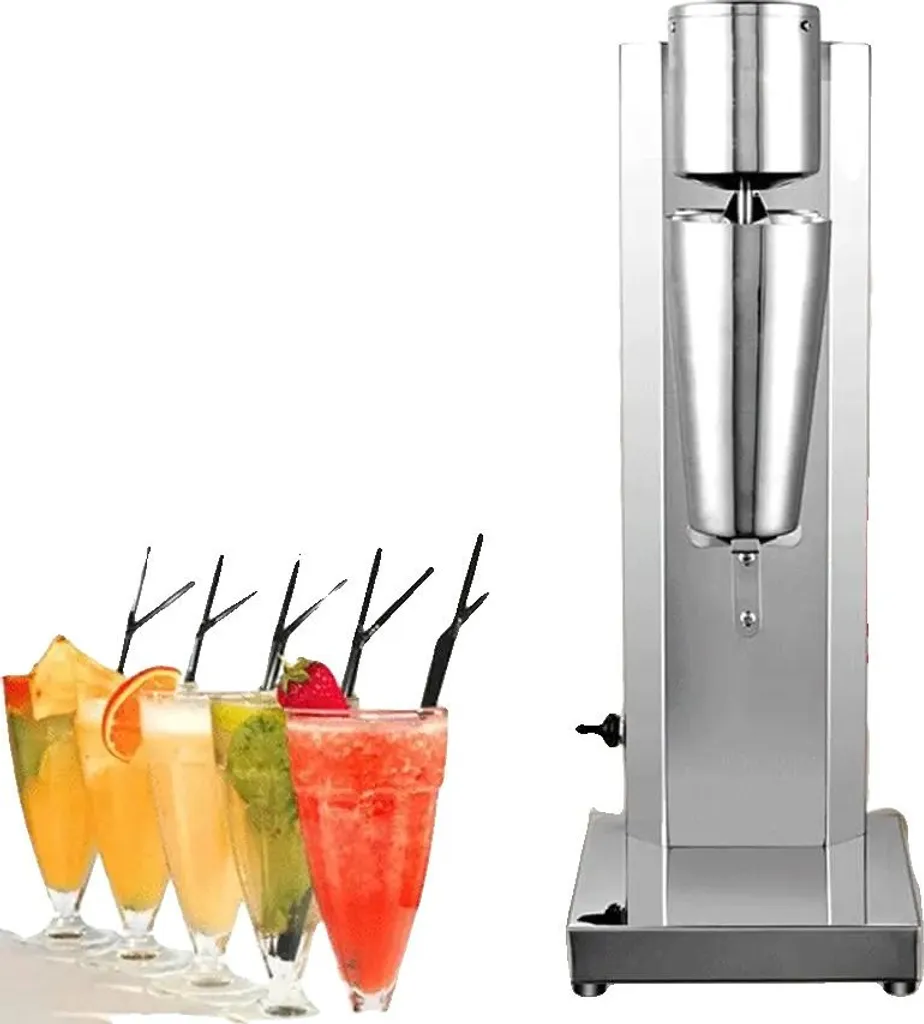 Macchina per Frullati Professionale Nero - Velocità Variabile e Inox