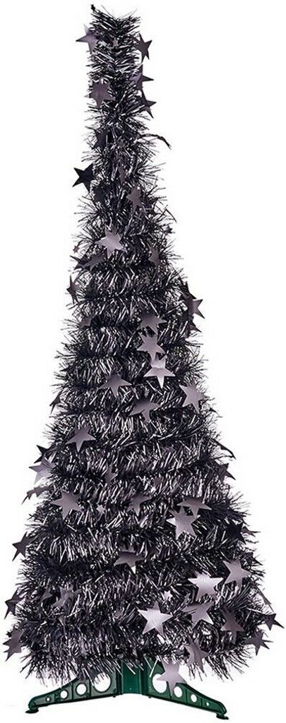 Anthrazitfarbener Weihnachtsbaum