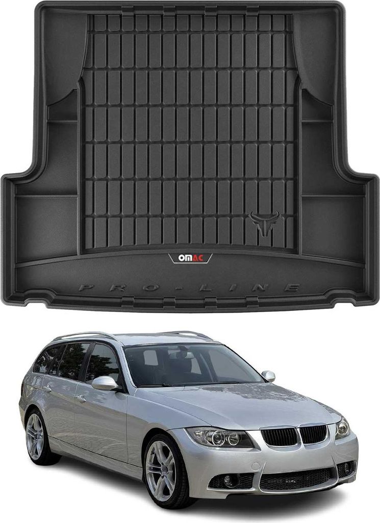 OMAC Gummi Kofferraumwanne für BMW 3er E91 Touring 2004-2012 TPE Laderaumwanne