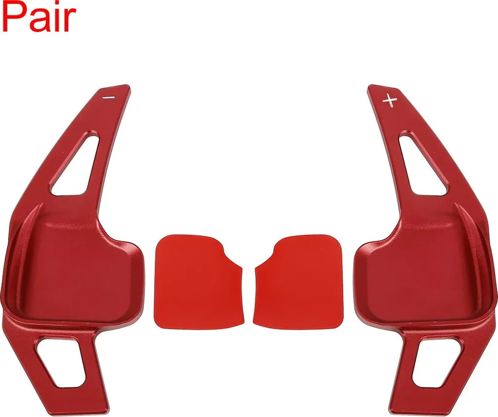 Palette de Changement de Vitesse Rouge pour Pilotage Précis au Volant
