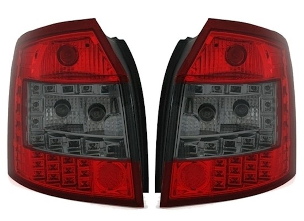 LED Rückleuchten Heckleuchten für Audi A3 8L schwarz smoke
