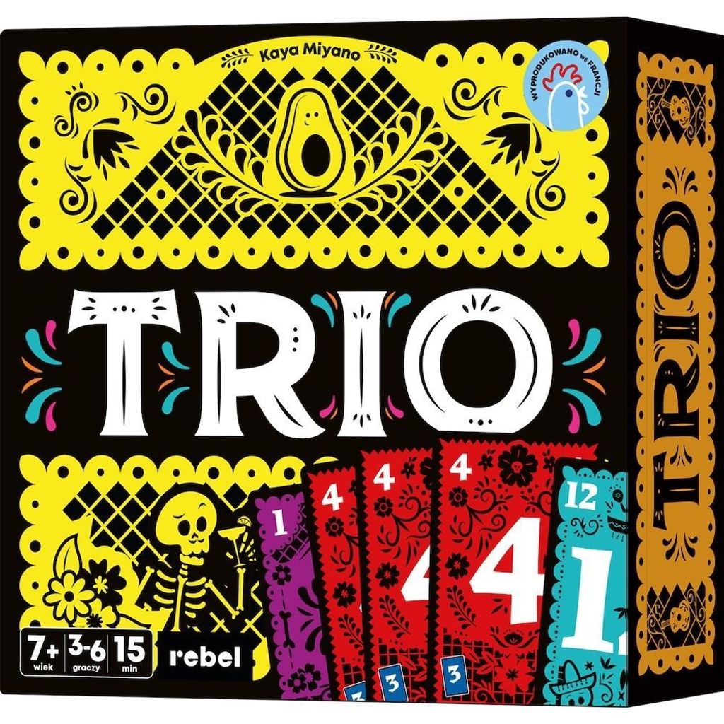 Rebel Trio: Gra karciana dla 3-6 osób, od 7 lat Zdjęcie produktu 