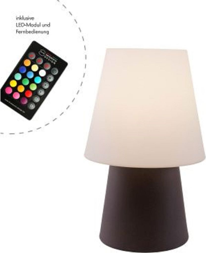 8 seasons design Shining No.1 Brown 60cm LED, indoor und outdoor