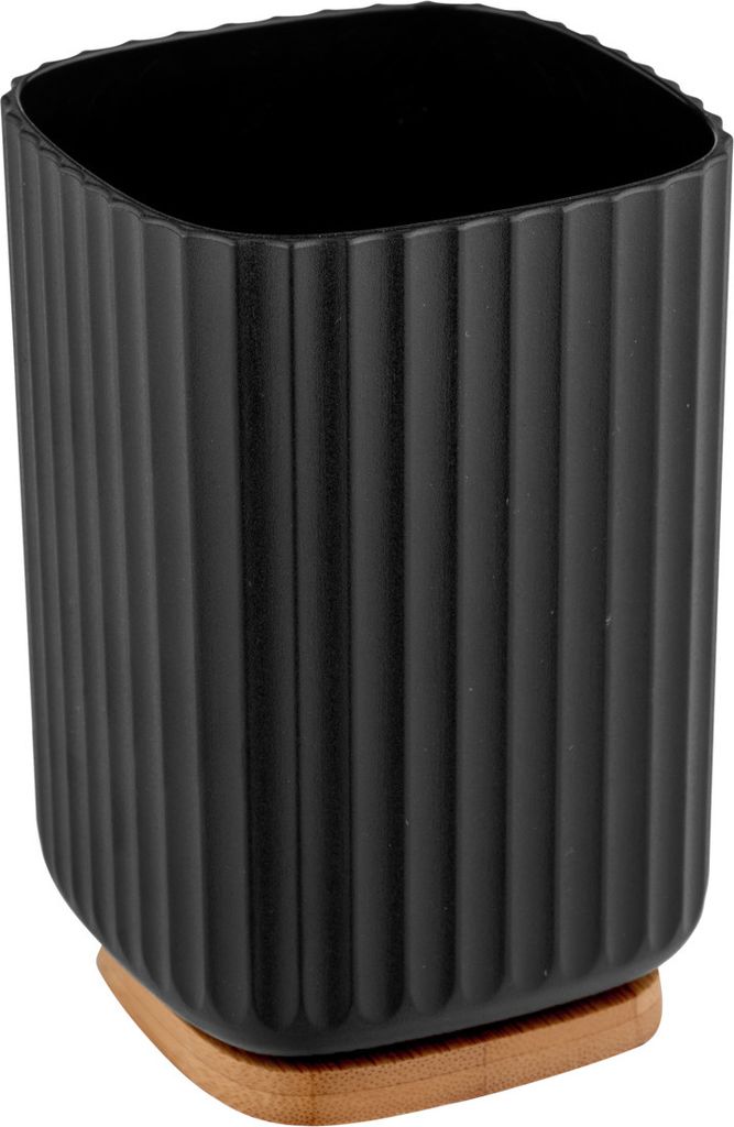 Zahnputzbecher Rotello Schwarz Produktbild 