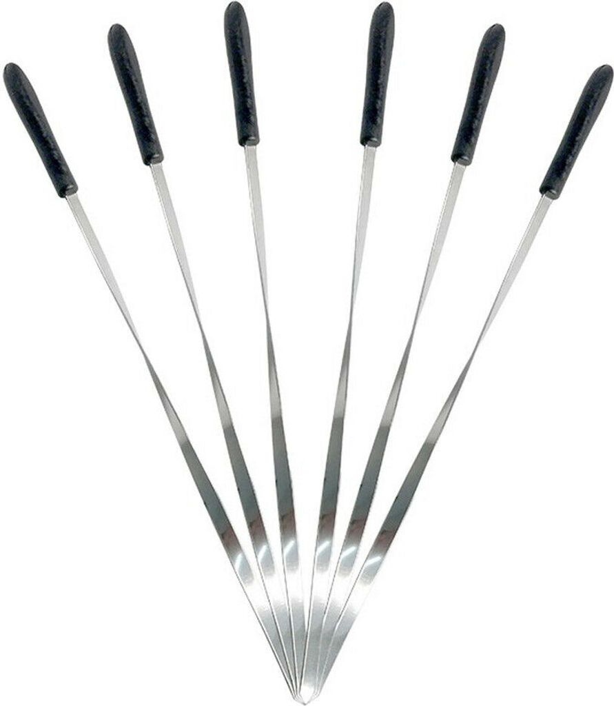 6 Spiesse für Elektrischen Vertikalen Grill LUX, 32 cm lang, 1,4 mm dick