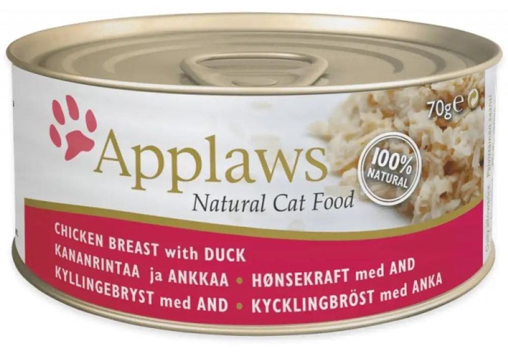 Applaws Chicken with Duck, Dospělý jedinec, Kuřecí maso, Obrázek produktu 