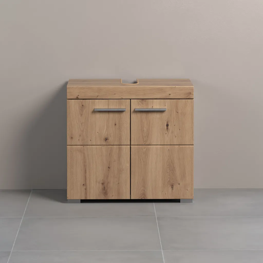 Mobile Bagno Rovere Nodoso Amanda Trendteam 60x56x34 cm Design - 5
