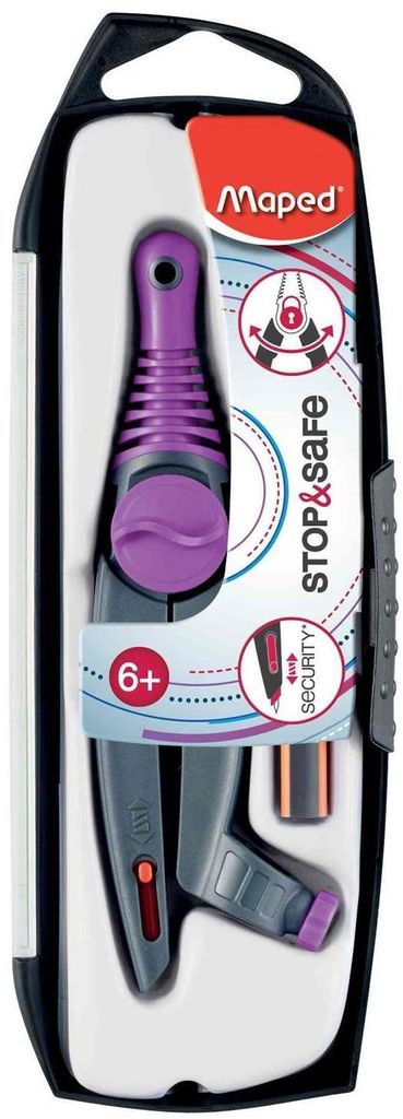 Mapovaný kompasový box Stop & Safe s adaptérovým krúžkom, Obrázok produktu 