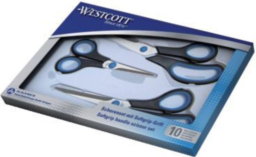 Westcott Scheren Set Westcott Easy Grip bestehend aus je 1 Produktbild 