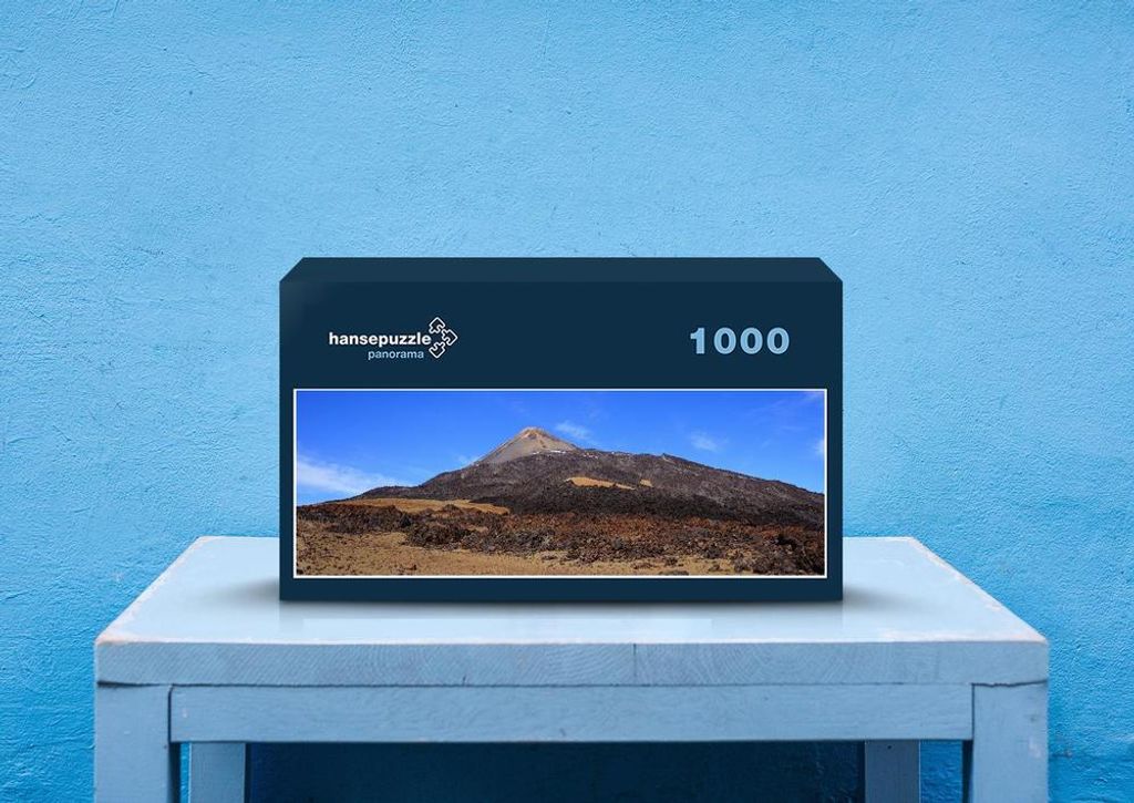 hansepuzzle 44986 - Berg Puzzle, 1050 Teile, Natur, 60,0 x 46,0cm mit hochwertiger Aufbewahrung, Kartonbox und wiederverschließbarem Beutel