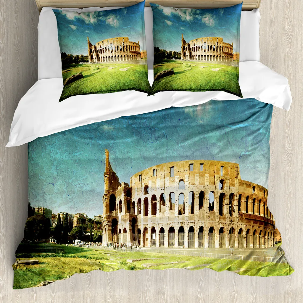 Set Letto ABAKUHAUS Roma Tramonto: L'Eccellenza della Microfibra Premium