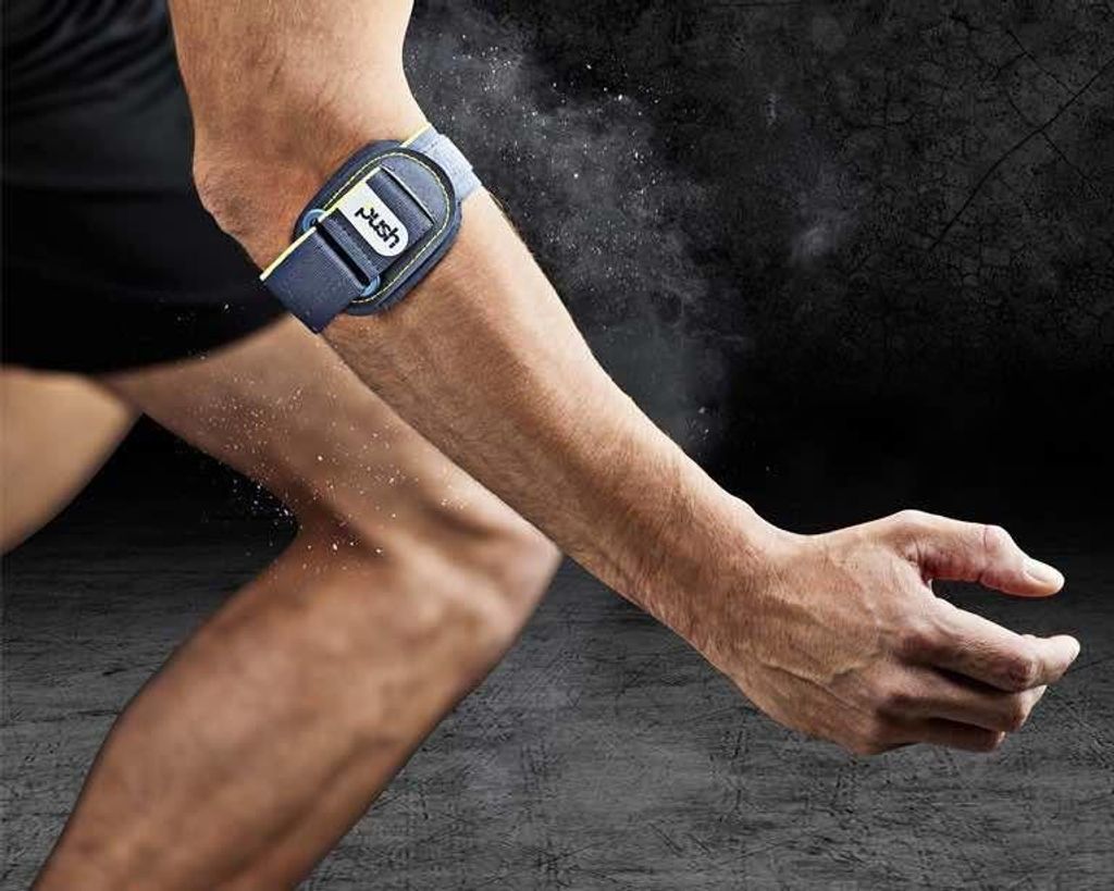 Push Sports Ellenbogenbandage - One size - Universell - Grau