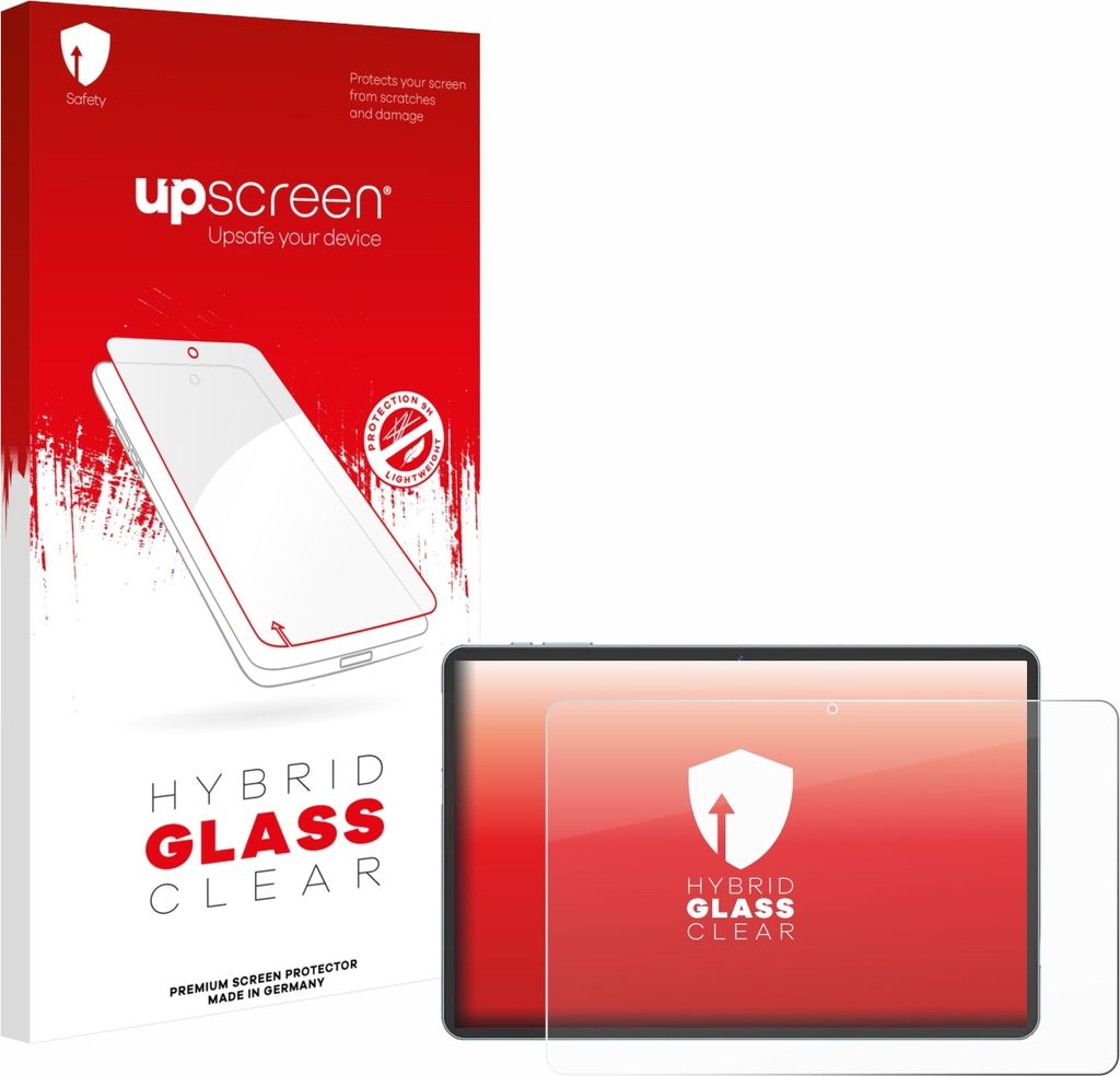 upscreen Schutzglas für QDDQ T901 10" Schutzfolie Panzer Folie Glas Display Schutz klar
