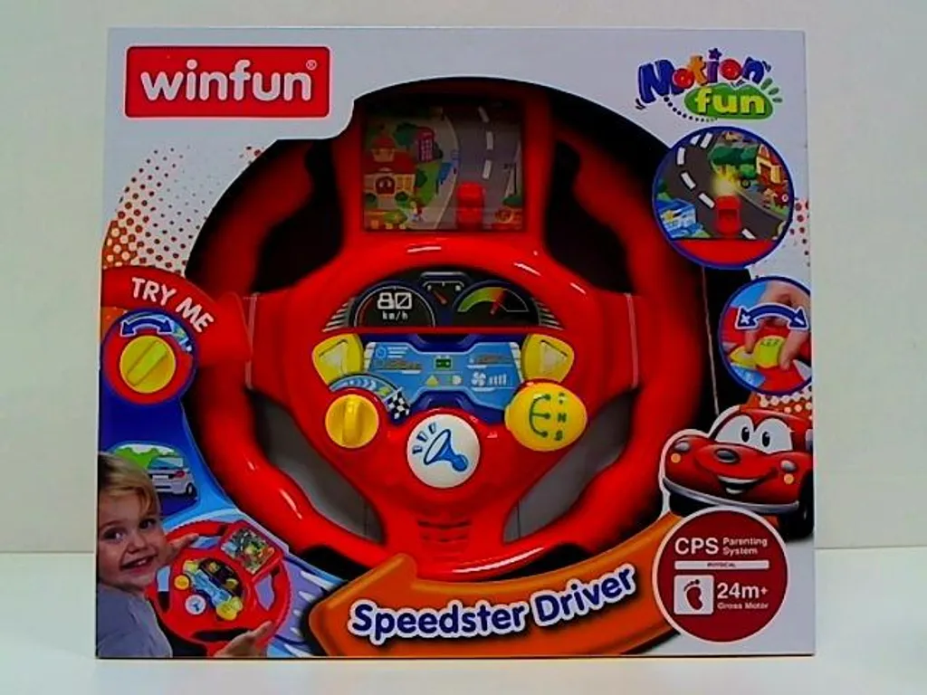 SmilyPlay Volant Interactif Master avec Sons et Lumières pour Bébé